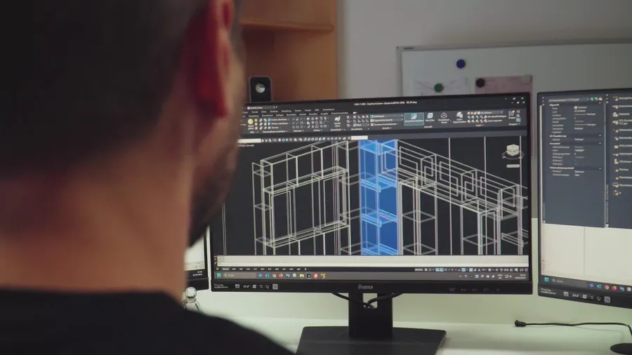 Arbeitsvorbereitung am CAD